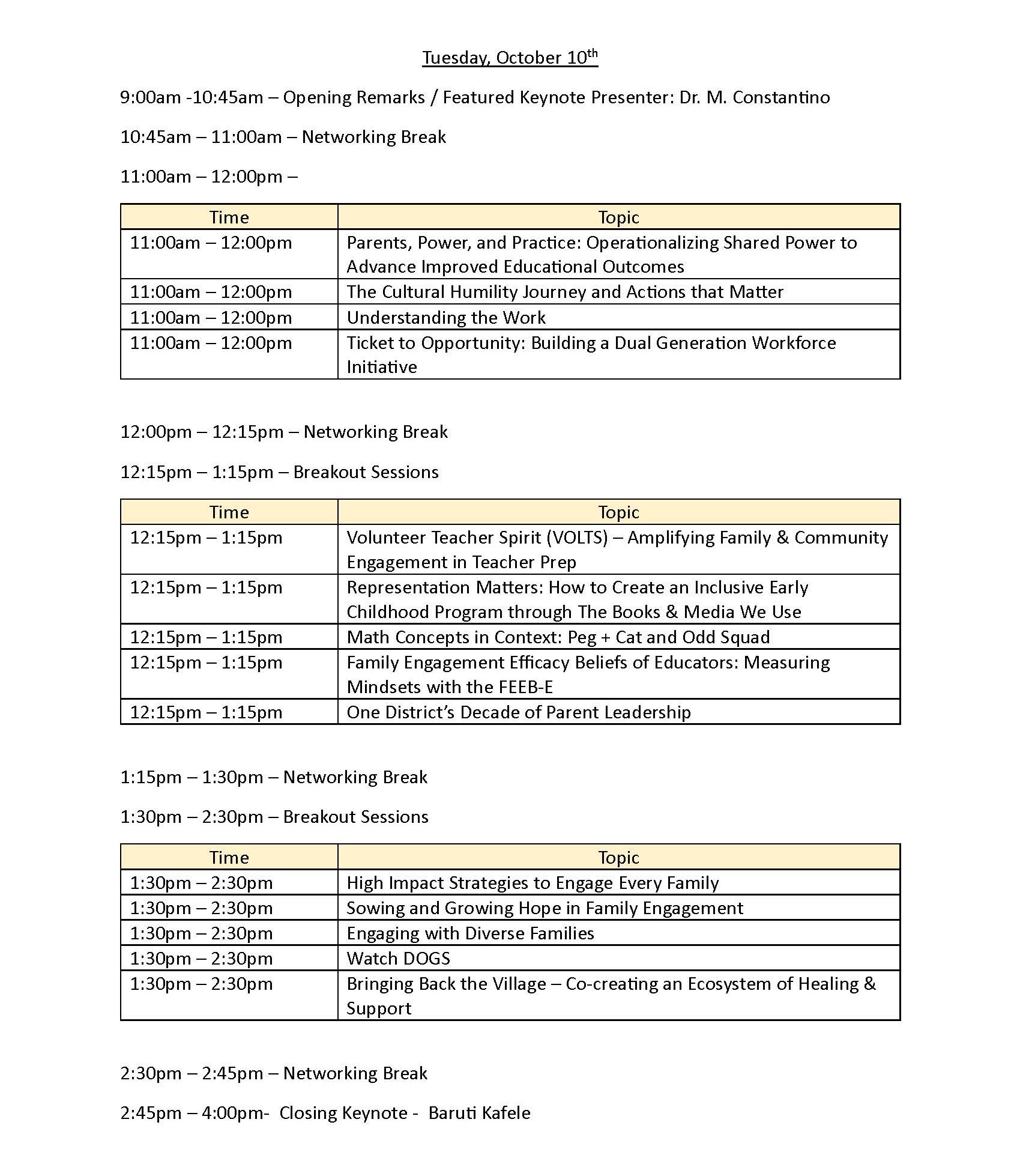 NFES 2023 - Virtual Agenda - Page 2