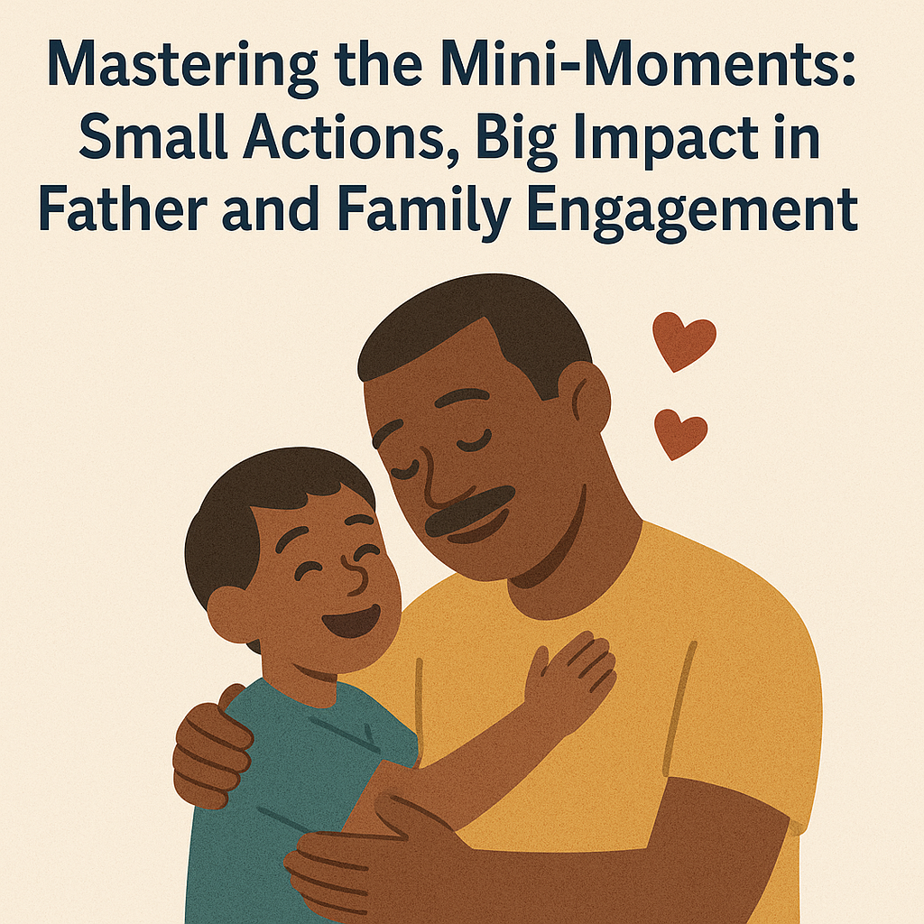 Mastering the Mini-Moments: Small Actions, Big Impact in Father and Family Engagement